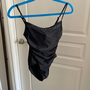 Miraclesuit One-Piece Beaded Swimsuit